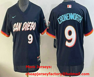 Youth San Diego Padres #9 Jake Cronenworth Navy 2026 City Connect Stadium Jersey