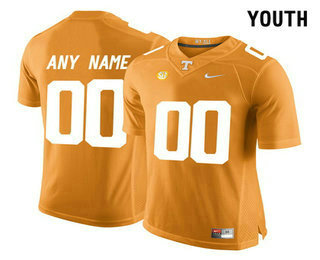 Youth Tennessee Volunteers Customized College Football Limited Jersey - Orange