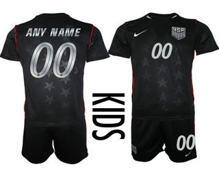 Youth USA National Team Navy Away 2026 FIFA World Cup Soccer Custom Jersey Kit