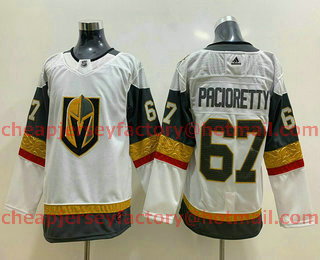 Youth Vegas Golden Knights #67 Max Pacioretty White Adidas Stitched NHL Jersey