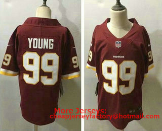 Youth Washington Redskins #99 Chase Young Red 2020 NEW Vapor Untouchable Stitched NFL Nike Limited Jersey