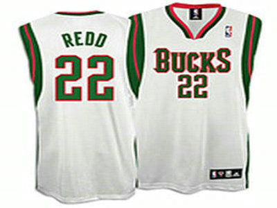 Milwaukee Bucks Michael Redd 22 Home Jersey