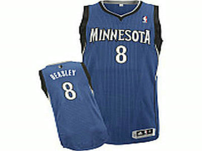 Minnesota Timberwolves 8 Michael Beasley Revolution 30 Road Jersey